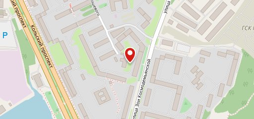 Пиццерийка на карте