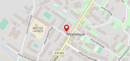 Пиццерийка на карте