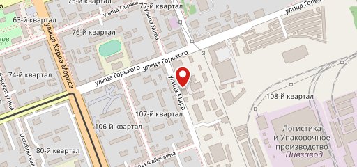 Пивная кружка на карте