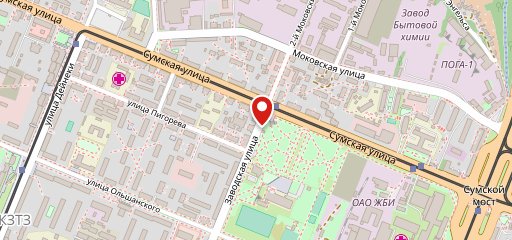 Пивная кружка на карте