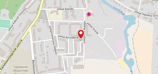 Кружка на карте