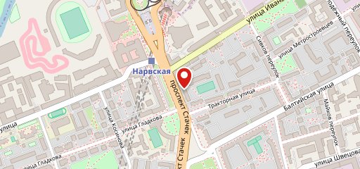 Пивная Стачка на карте