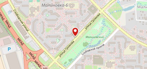 Пивная Застава на карте