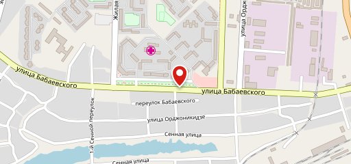 Пивной бар на аллее на карте