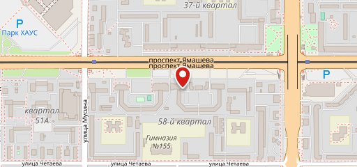 Пивной бар на проспекте Ямашева на карте