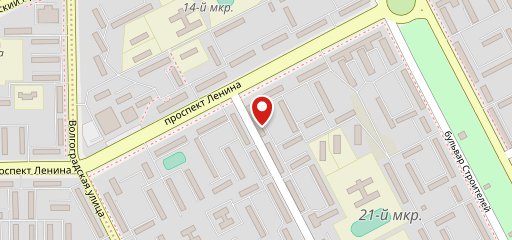 Пивной Бар на ул. Ворошилова на карте