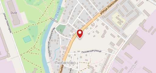 Пивной зал Любятово на карте