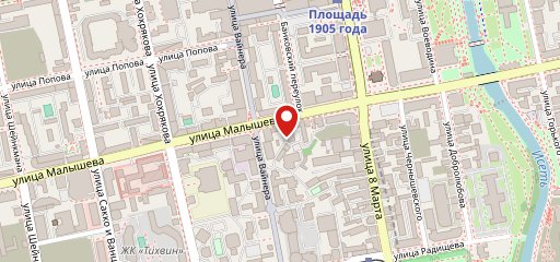 Пивной Барон, на карте
