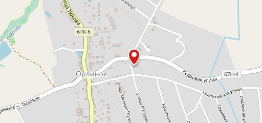 Пивоварня в Орлином на карте