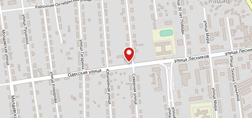 Северный на карте