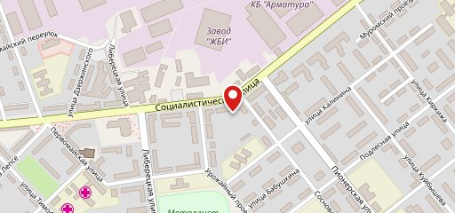 Пижма на карте