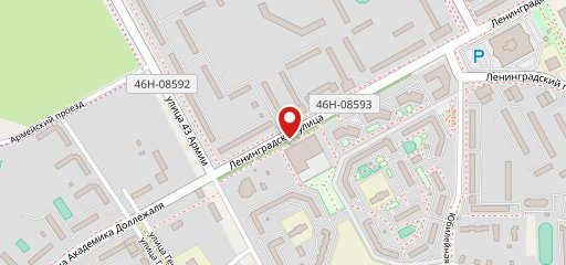 Пицца 24 на карте