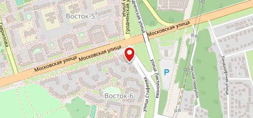 Мини-кафе для автолюбителей Pizza Al Taglio на карте
