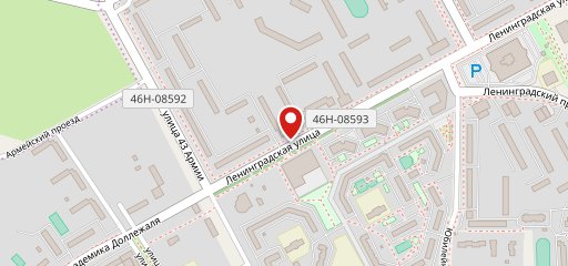 Пицца 24 Часа на карте