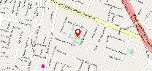 Restaurante Factory Pizza Alitas & Bar на карте