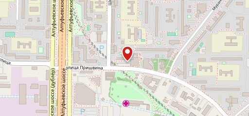 Пицца Хат на карте
