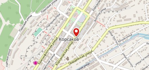 Пиццерия кафе на карте