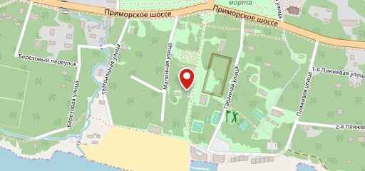 Пицца у моря на карте