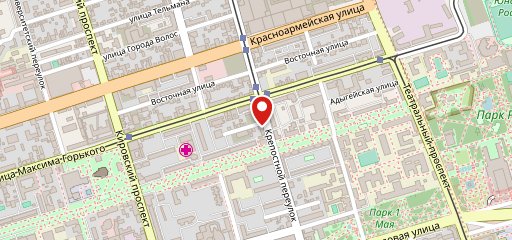 Пицца На Крепостном на карте