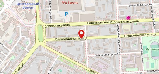 Пицца на Первомайской на карте