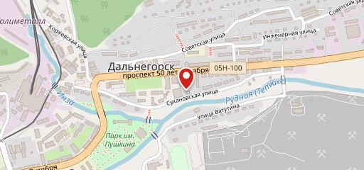 Пицца на дровах на карте