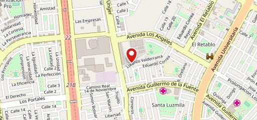 PIZZA Perucha Lima на карте