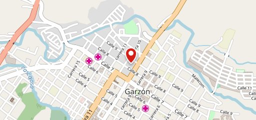Pizza Rica Garzón на карте