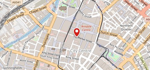 Pizza Slice Manchester Arndale на карте