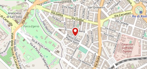 Pizzeria Viola Roma на карте
