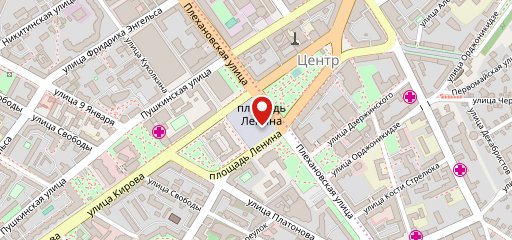 Пицца-Воронеж на карте