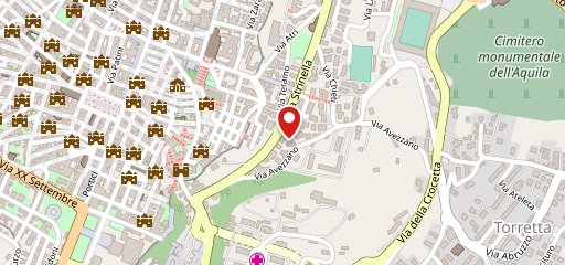 Pizzeria Bufalarium - Via Strinella на карте
