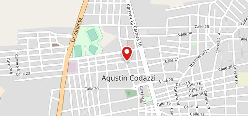 Pizza Express Agustin Codazzi на карте
