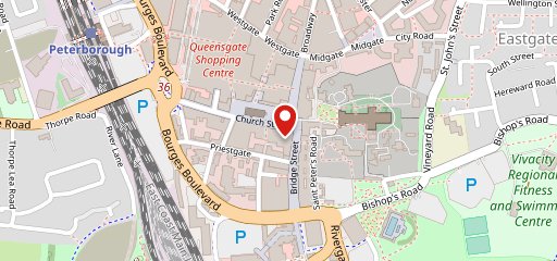 PizzaExpress на карте