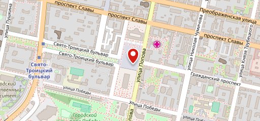 PizzaHub Пицца Белгород на карте