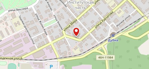 Пиццарь на карте