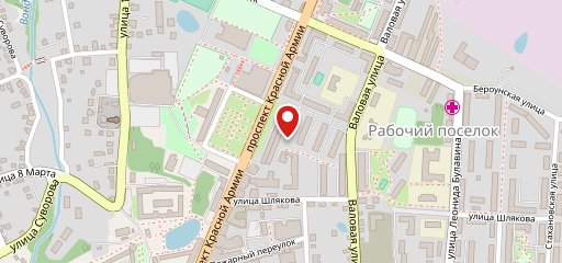 Пиццарь на карте