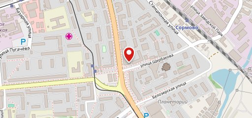 Пиццбург на карте