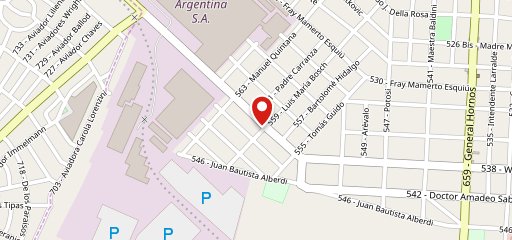 Pizzeria y Parrilla El Rey на карте