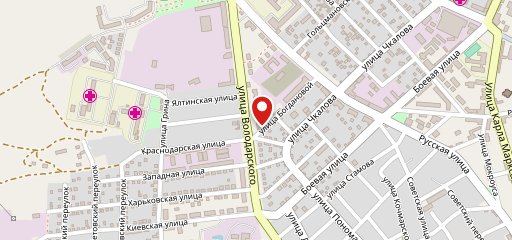 Пиццерия на карте
