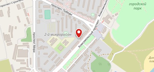 Пиццерия На Проспекте Строителей на карте