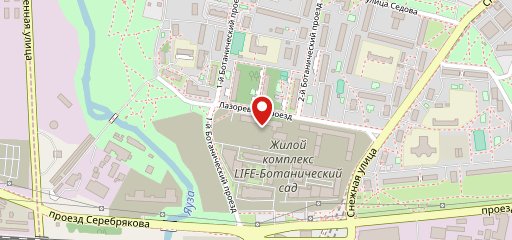 Пина на карте