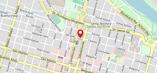 Pizzeria Rivadavia - Delivery на карте