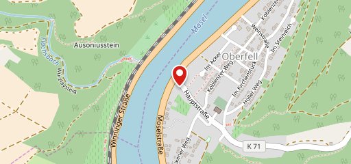Pizzeria Roma Oberfell на карте