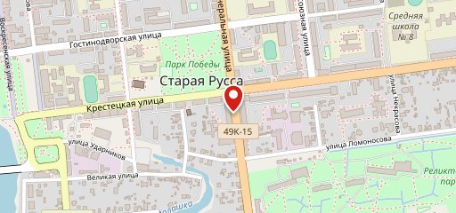 Пиццерия на карте