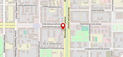 На Московской на карте