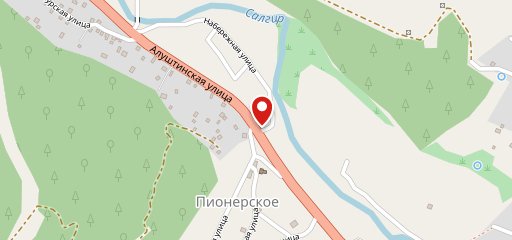 Магазин Пионерское на карте