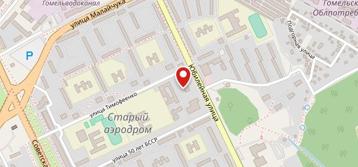 Плакучая ива на карте