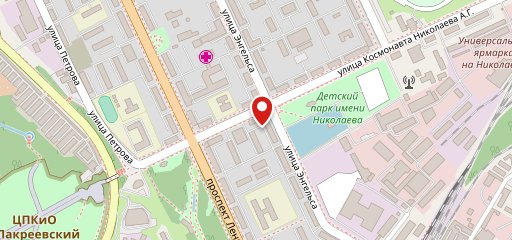 Планета на карте