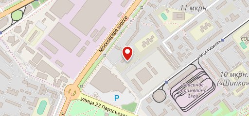Планета Чикен, фудкорт на карте