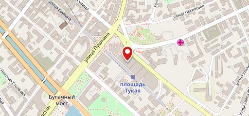 Планета Суши на карте